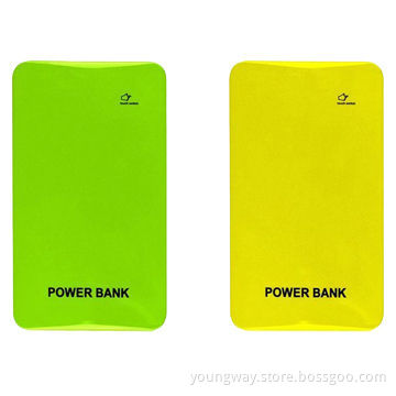 10000mAh Portable Mobile Chargers/Batteries with Two Output Ports, Size: 130*81*10mmNew